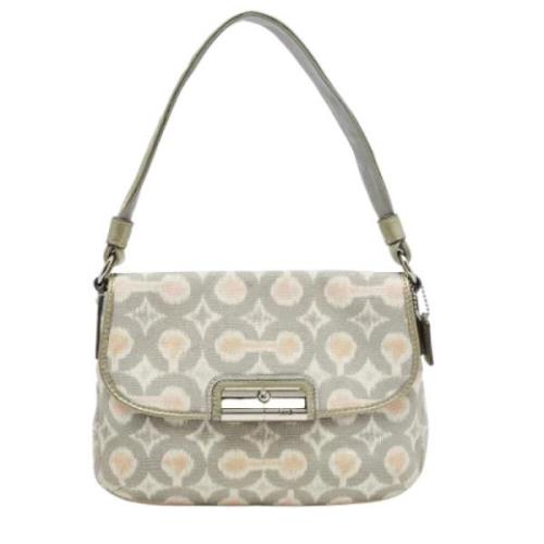 Pre-owned Canvas handbags Coach Pre-owned , Gray , Dames