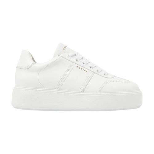 Klassieke Wing Platform Sneaker Nubikk , White , Dames