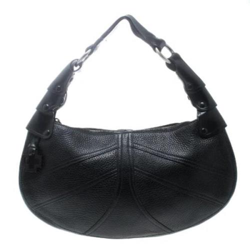 Pre-owned Leather handbags Bally Pre-owned , Black , Dames