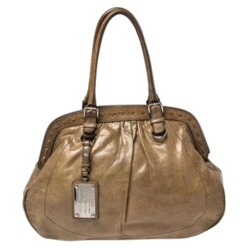 Pre-owned Leather shoulder-bags Dolce & Gabbana Pre-owned , Brown , Da...