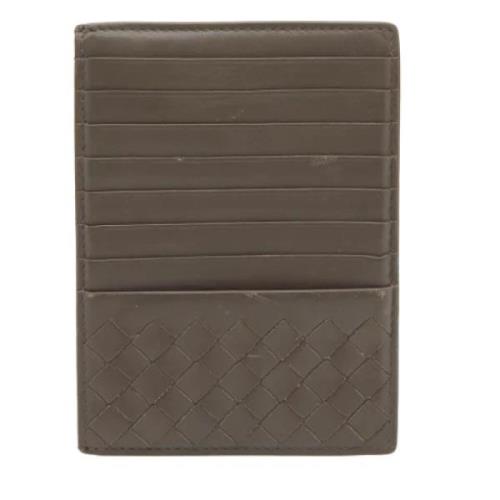 Pre-owned Fabric wallets Bottega Veneta Vintage , Gray , Dames