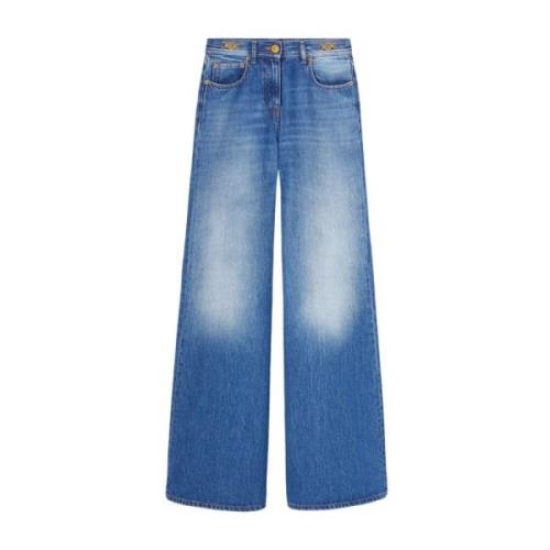 Stijlvolle Jeans Collectie Versace , Blue , Dames
