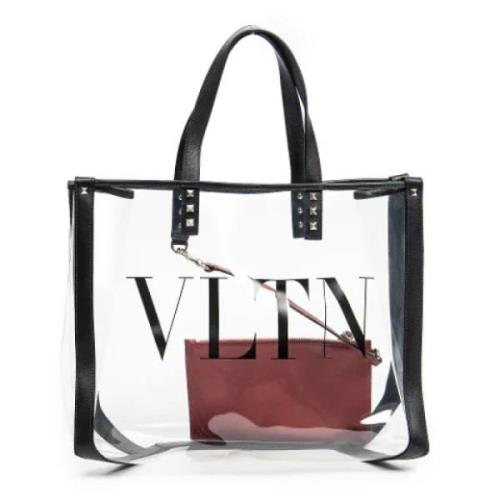 Pre-owned Vinyl shoulder-bags Valentino Vintage , Black , Dames