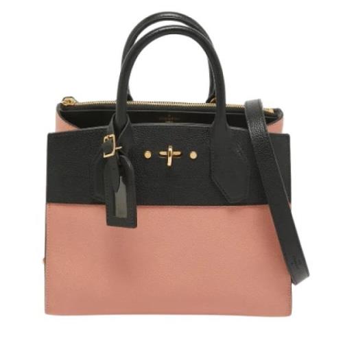 Pre-owned Leather louis-vuitton-bags Louis Vuitton Vintage , Pink , Da...