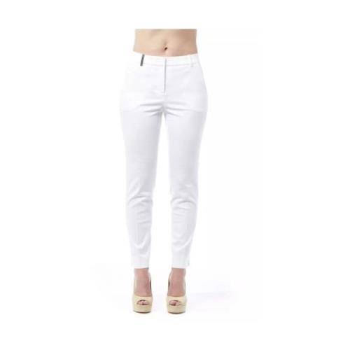 Modieuze Broeken & Jeans voor Vrouwen Peserico , White , Dames