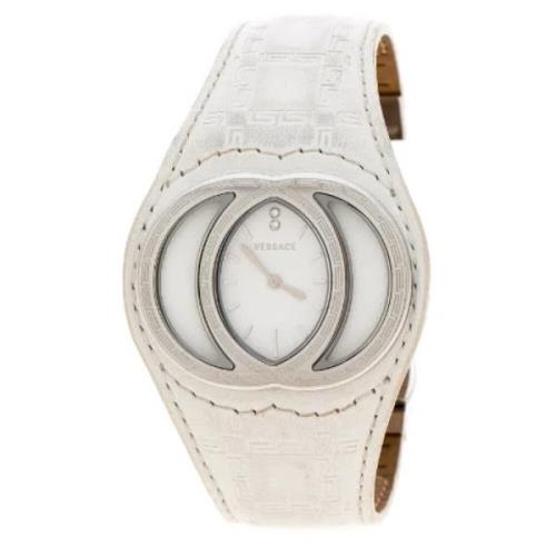 Pre-owned Stainless Steel watches Versace Pre-owned , White , Dames