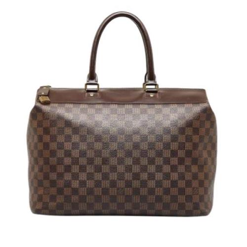 Pre-owned Leather louis-vuitton-bags Louis Vuitton Vintage , Brown , D...