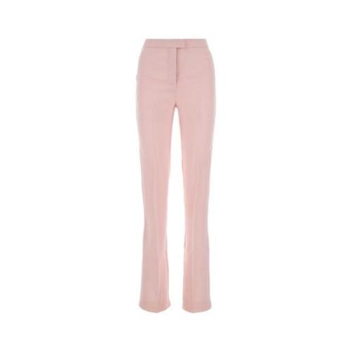 Roze Crepe Gladys Broek Andamane , Pink , Dames