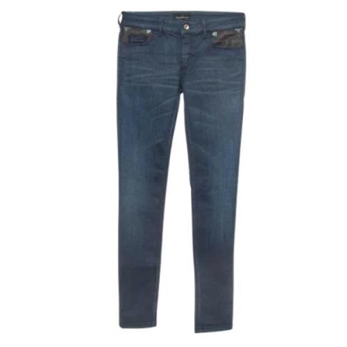 Pre-owned Denim jeans Armani Pre-owned , Blue , Dames