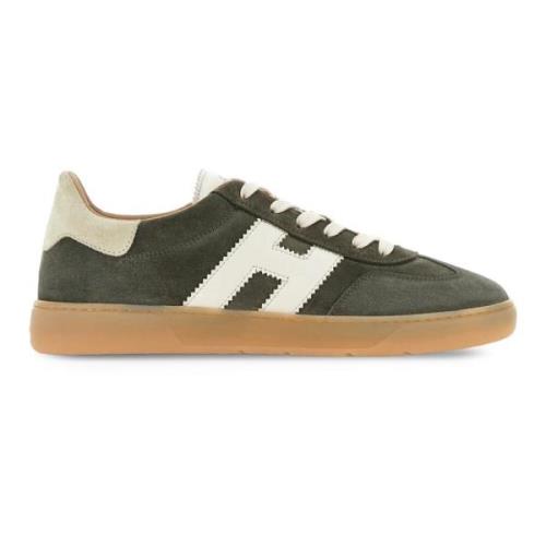 Coole sneakers met retro en eigentijdse stijl Hogan , Green , Heren