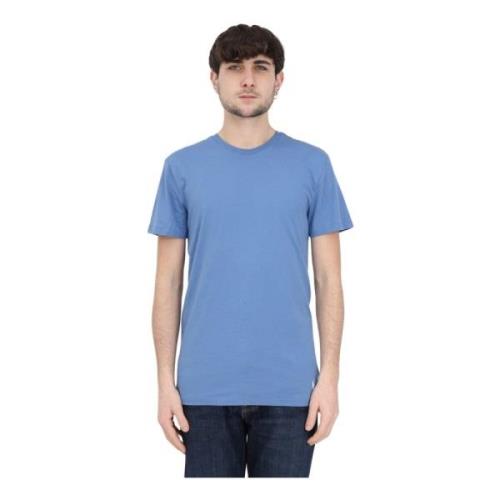 Blauw Logo T-shirt Unisex Range Ralph Lauren , Blue , Heren