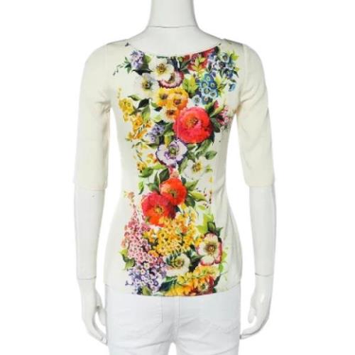 Pre-owned Silk tops Dolce & Gabbana Pre-owned , Multicolor , Dames