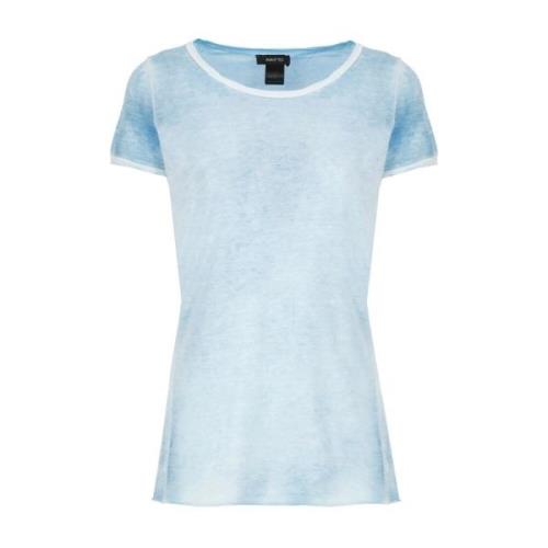 Lichtblauw Katoenen T-shirt voor Vrouwen Avant Toi , Blue , Dames