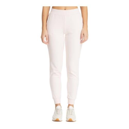 Logo Joggingbroek Emporio Armani EA7 , Pink , Dames