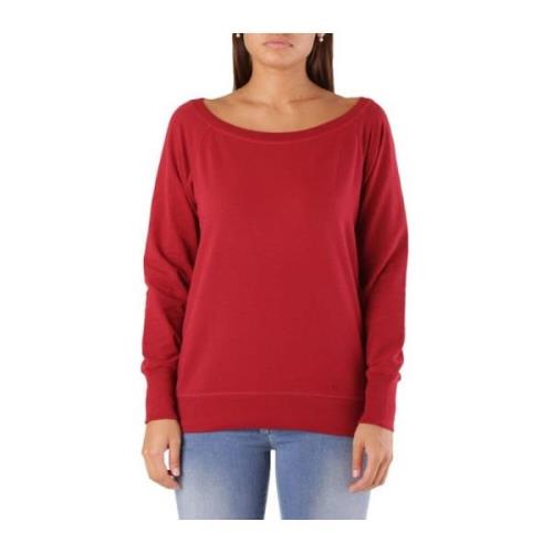 Rode Sweatshirt voor Vrouwen MET , Red , Dames