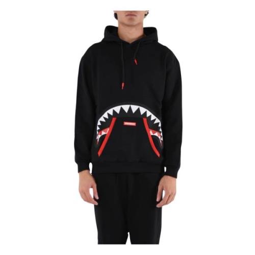 Verborgen Haai Hoodie Sprayground , Black , Heren