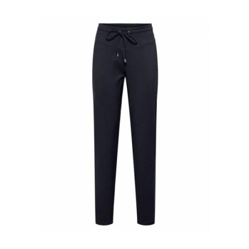 Comfort Twill Broek &Co Woman , Blue , Dames