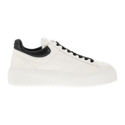 Sneakers met strepen en lichte zool Hogan , White , Heren