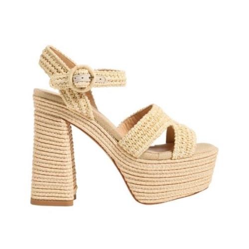 Sandals Castañer , Beige , Dames