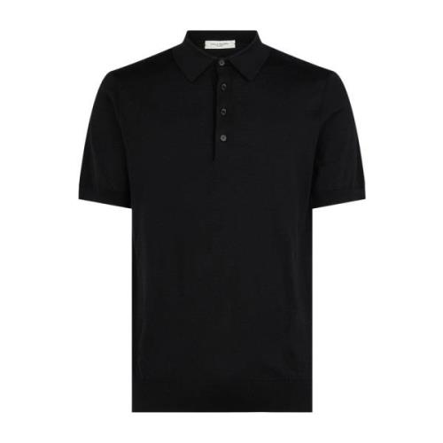 Polo Shirt Paolo Pecora , Black , Heren