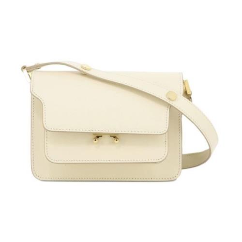 Mini Schoudertas Marni , Beige , Dames