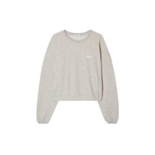 Sweatshirt kod03ch23 American Vintage , Gray , Dames