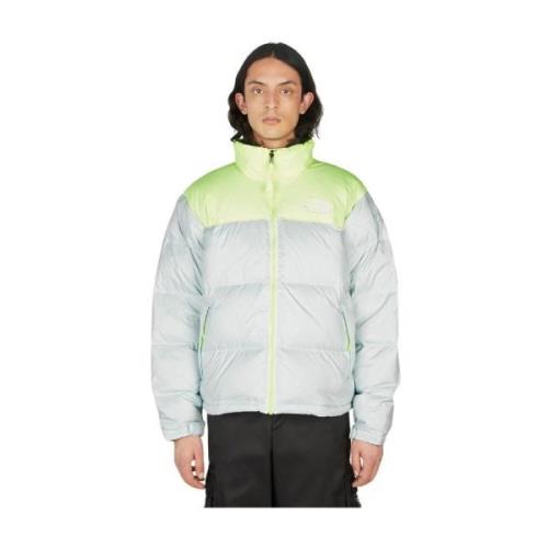 Retro Nuptse Jas The North Face , Blue , Heren