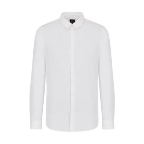 Witte Shirt 8Nzc31-Zn28Z Armani Exchange , White , Heren