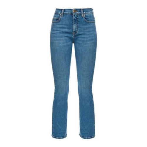 Vintage Bootcut Jeans Pinko , Blue , Dames