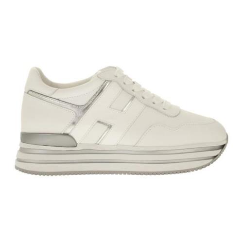 Iconische Leren Sneakers met Ultralichte Zool Hogan , White , Dames