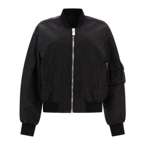 Bomberjack met zakdetail Givenchy , Black , Dames