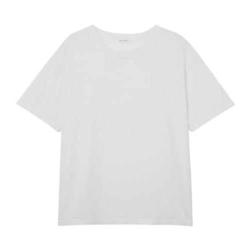 Klassiek Wit T-Shirt American Vintage , White , Dames