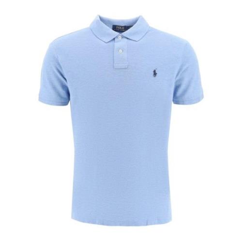 Polo Shirt met Logo Ralph Lauren , Blue , Heren