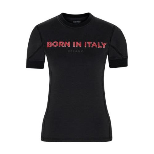 Fiorano Nero T-shirt Borgo , Black , Dames