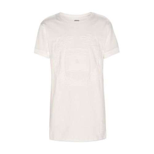 Vintage Alloro Bianco T-Shirt Borgo , White , Heren