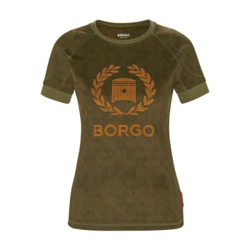 Andalusia Miura Camo T-Shirt Borgo , Green , Dames