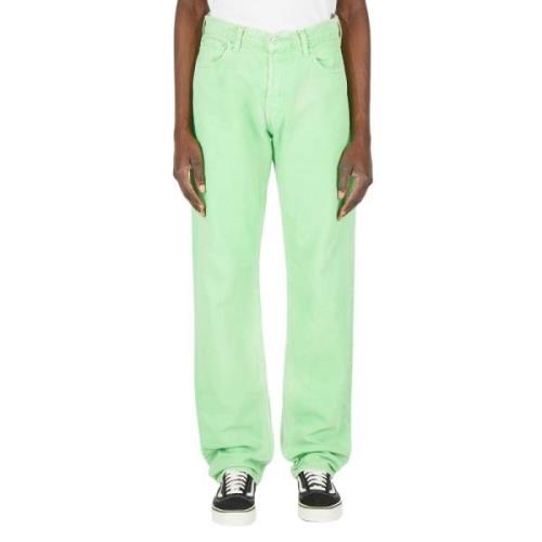 Jeans Notsonormal , Green , Heren