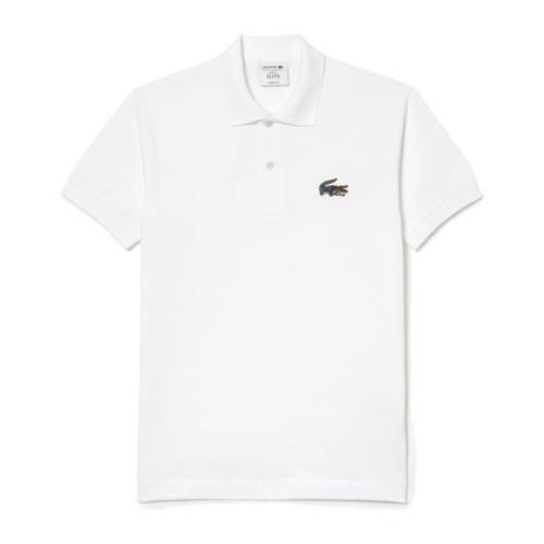 Netflix Polo Shirt Print Elite White-S Lacoste , White , Heren