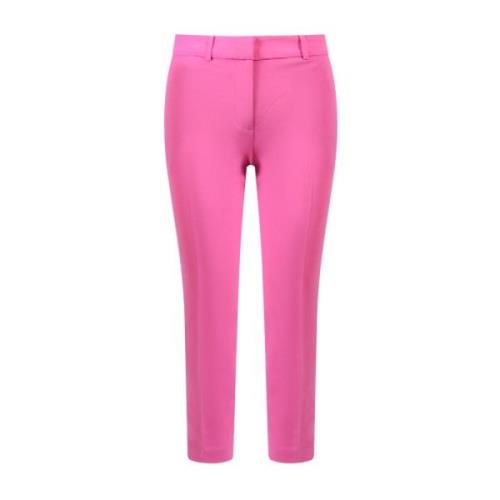 Leather Trousers Michael Kors , Pink , Dames