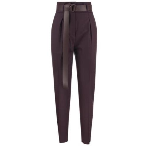 Slim-fit Jeans Max Mara Studio , Purple , Dames