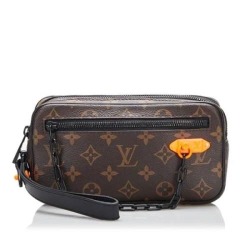 Pre-owned Leather louis-vuitton-bags Louis Vuitton Vintage , Brown , D...