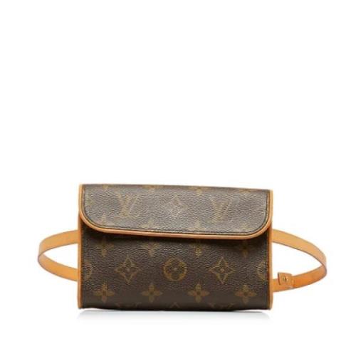 Pre-owned Leather louis-vuitton-bags Louis Vuitton Vintage , Brown , D...