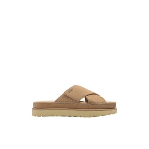 ‘Goldenstar’ slides UGG , Beige , Dames