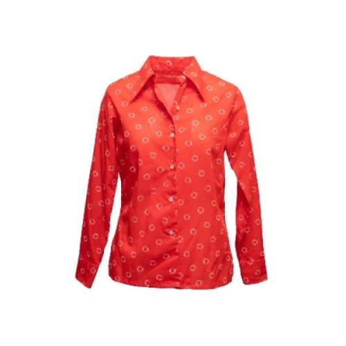 Pre-owned Fabric tops Dior Vintage , Red , Dames