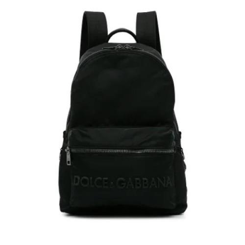 Pre-owned Nylon shoulder-bags Dolce & Gabbana Pre-owned , Black , Dame...