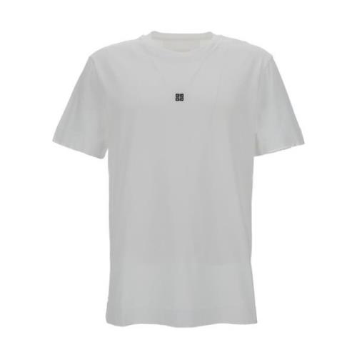 Witte Slim Fit T-shirts en Polos Givenchy , White , Heren