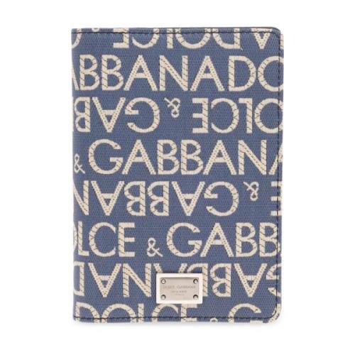 Paspoorthoesje Dolce & Gabbana , Blue , Heren