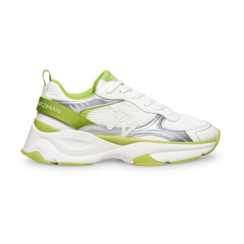 Modieuze en Functionele SW Trainer Stuart Weitzman , White , Dames