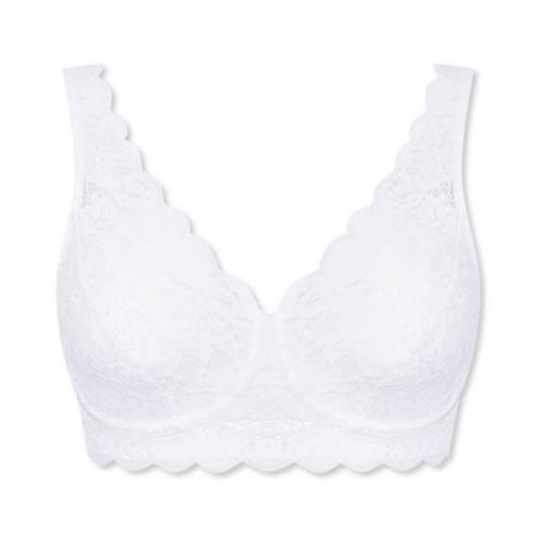 Kant bh Hanro , White , Dames