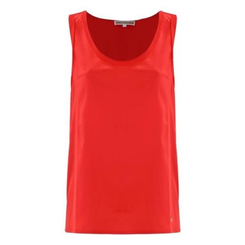 Minimalistische Mouwloze Top Kocca , Red , Dames